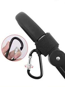 2 piezas Gancho colgante carrito de bebé - Negro - Ver 5