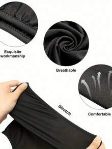 Musion 字母美元符号印花拉法帽男女通用透气速干弹性面料适合日常户外骑行运动防风防尘遮阳全脸遮盖面罩套头帽 - 彩色 - 查看 6