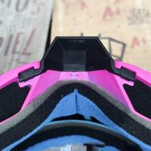 Óculos de Esqui Antinevoeiro Ajustáveis para Adultos - Óculos Grandes de Moda com Lentes de PC e Armação de TPU, Detalhes em Azul/Preto/Verde-Água, Revestimento Antiofuscante, Ideal para Esqui, Snowboard e Uso Diário, Presente, Óculos Estilosos, Óculos de Esqui à Prova de Vento