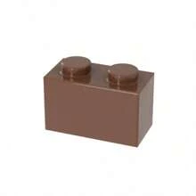 40PCS Thick 1x2 Dots Bricks DIY Building Blocks Figures Educational Creative Size Compatible With 3004 ABS Toys For Children