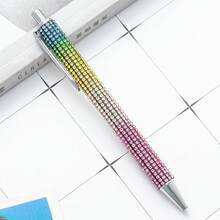 5/3/1pc Rhinestone Decorative Ballpoint Pen, Suitable For Office Signatures, Business Guests, Gift Pens - one-size - View 29