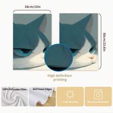 Towels, Cat Hand Towels, Dish Cloths, Cleaning Cloths, Towels, Handkerchiefs, Decorative Towels - Perfect Accents For Kitchen And Dining, Suitable For Kitchen, Dining, Hotel, Party