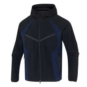 Nike Chaqueta/Abrigo TECH WVN PRO WR FZ JAC, Chaqueta con capucha tejida para hombres para uso casual y correr IH8462-010