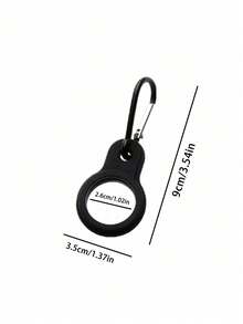 1 pieza Gancho y bucle de aluminio resistente con hebilla de goma, utilizado para asegurar botellas de agua - Perfecto para acampar y hacer senderismo, con 11 colores para elegir, el mejor regalo para entusiastas de los viajes, equipo de montañismo para colgar botellas de agua, hebilla de silicona para botellas de agua mineral, hebilla de silicona para botellas de agua de escalada (se enviarán aleatoriamente los colores de los ganchos)