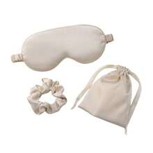 Trzyczęściowy zestaw składający się z maski na oczy, gumki do włosów, organizera kieszonkowego, pamiątek ślubnych, przenośnych produktów do przechowywania na zewnątrz oraz blokujących światło pomocy do snu - każdy element został starannie zaprojektowany, aby dodać Twojemu życiu odrobinę elegancji i wygody.