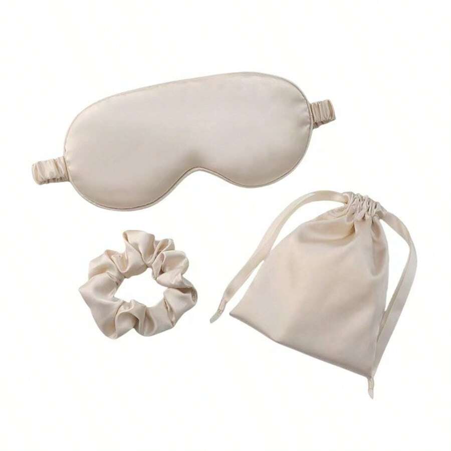 Trzyczęściowy zestaw składający się z maski na oczy, gumki do włosów, organizera kieszonkowego, pamiątek ślubnych, przenośnych produktów do przechowywania na zewnątrz oraz blokujących światło pomocy do snu - każdy element został starannie zaprojektowany, aby dodać Twojemu życiu odrobinę elegancji i wygody.