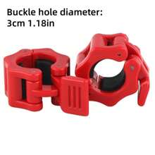 Barbell Clamp Clips, Dumbbell Quick Lock Clips Barbell Rod Fixing Accessories, Locking Nuts - Multicolor - View 5