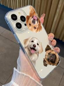 1pc Customizable Pet Photo DIY Phone Case, With Background Removal Function, TPU Transparent Phone Case, High-Definition UV Color Printing Phone Case, Provides Shock Protection For Your Phone, Compatible With Apple Series 17Air/16promax/16pro/15promax/14promax/13promax13pro/15pro, /A05/A04/A11/A24/A25/A26/A33/A12/A13/A14/A15/A52/A54/A55// Models S23ultra/S24ultra/A52s/13c/A15/HonorX6a/X7b/X8b/X6/SAM/Redmi, Funny Customization, Daily Use Or Memorial Gift,2025 Halloween Accessories,Cell Phones & Accessories