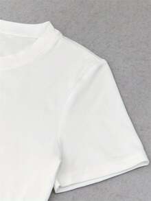 Men's 3D Wolf Pack Graphic T-Shirt - Casual Short Sleeve Crew Neck T-Shirt, Breathable Polyester, Machine Washable - Perfect For Summer - 白色 - 查看 3