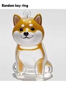 Chaveiro Porta-Cabelo de Cachorro Transparente e Fofo em Formato de Cachorro: Acessórios para Cachorro, Armazenamento de Pelos de Cachorro, Um Acessório Essencial para Amantes de Cachorros!