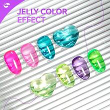 Nail Ue Gel 6 In 1 For PressOn Nail Tips Long Lasting Extension Strong Hold BrushOn UV Adhesive For Acrylic Tips Quick Dry LowOdor No PopOff DIY At Home Salon Art Use-0345 - 14-Nhiều màu - Xem 3