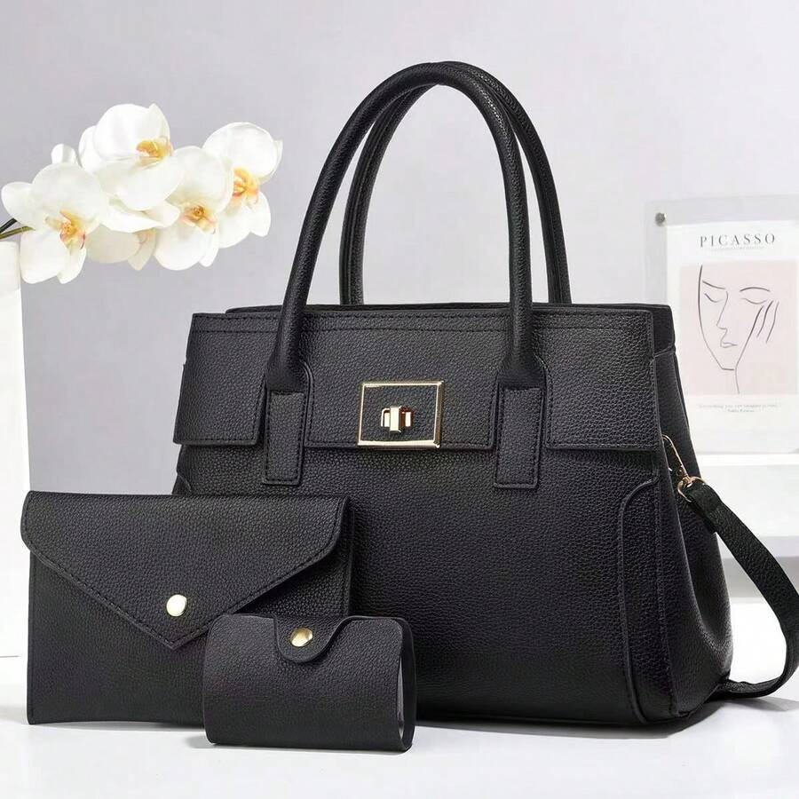 Women Top Handle Bags - 卡其色 - 查看 1