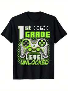 Back To School 1st Grade Boys Gamer Back To School T-Shirt
