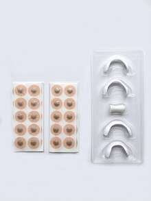 60 pièces, bandes magnétiques anti-ronflement pour le nez, réutilisables, hypoallergéniques, aide au sommeil | Ajustement confortable, respiration facile la nuit, cadeau parfait pour les ronfleurs et leurs partenaires, solution pour réduire les ronflements - Multicolore - Voir 6