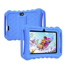 BDF 兒童電子學習平板電腦 / 4GB RAM + 64GB ROM / 7 吋平板 / 4 核心 1.3GHz / Android 13 / 1024x600 HD 解析度 IPS 螢幕 / 2MP+5MP 相機 / 4000mAh 大容量電池 / 支援 WiFi 家長控制教育遊戲 / ABS 塑料 + 矽膠材質教育平板（包含：包裝盒 / 數據線 / 使用說明書 / OTG / SIM 卡退卡針） - 彩色 - 查看 14