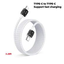 1 pièce Chargeur de voiture 2-en-1/8-en-1 avec strass, câble de charge 3-en-1 avec strass, charge rapide, Type C, USB, adaptateur de voiture, compatible avec Apple, téléphone, caméra de tableau de bord, iPad, GPS, cadeau pour les vacances/anniversaire