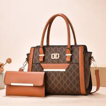 Women Crossbody - 土黃色 - 查看 2