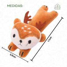 Interactive Plush Toy With Sound For Dogs And Cats - 黃色 - 查看 6