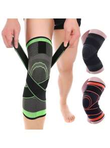 1 Pair Sports Knee Brace, Lightweight Compression Knee Support, Knee Cap Protection, Breathable For Running, Outdoor Fitness, Suitable For Men And Women