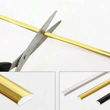 1 Roll Self-Adhesive PVC Decorative Wall Sticker - 10m/32.8ft Peel And Stick Molding Trim, Shiny Mirror Finish For Living Room, Bedroom, Bathroom, And More, Easy DIY Home Decor, Bathroom Wall Stickers - Multicolor - View 3