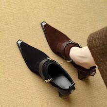 Women Pumps - 深棕色 - 查看 4