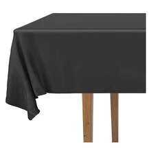 12 Plastic Tablecloths, 54 X 108 Inch, Rectangular, BlackBlack54  X 108 - As Picture/07 - View 5