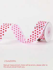 1条4.5米圣诞丝带礼品盒包装丝带