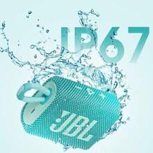 JBL Go 3 便携式迷你蓝牙音箱，无线音箱，原装 JBL 音箱，适合家庭、户外和旅行，大音量和强劲低音，IP67 防水防尘