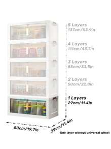 55 cm/21,7 cala szerokości 5 warstw wyjmowane składane pudełko do przechowywania, organizer do szafy/szafa sypialniana/przenośna szafa, puszki na mleko w proszku/pieluchy/zabawki/ubrania/koce/książki/pudełka do przechowywania przekąsek, odpowiednie do kuchni/salonu/sypialni/akademika/domu do wynajęcia/sypialni, organizer, organizer, przechowywanie w domu, biała koszulka damska, czarne spodnie damskie, damskie zimowe ubrania, sukienka, zimowe ubrania dla kobiet, eleganckie sukienki damskie, biała koszula damska, długi rękaw, biały kombinezon dla kobiet, wiosenne sukienki dla kobiet, wiosenne stroje dla kobiet, wiosna, wiosenne ubrania, minimalistyczny, letnie bluzki