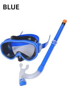Kids & Adults Snorkel Set - Anti-Fog Swim Goggles, Diving Mask, And Breathing Tube For Swimming And Snorkeling