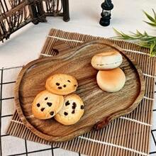 Wooden Pumpkin Tray, Snacks, Candy, Appetizers, Fruit Decorative Tray, Reusable Dessert Plate, Multifunctional Tabletop Display Tray, Wooden Cheese Board, Suitable For Desserts, Fruits And Coffee, Elegant Halloween, Thanksgiving, Christmas, Easter Serving Platter, Home Decor Gift Idea, Suitable For Home, Kitchen, Party, Wedding And Holiday Gifts