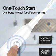 Miniso SO-WSL1193智慧變頻聲波電動牙刷 12000次分鐘高頻震動護齦潔齒二合一 IPX6防水持久續航30天