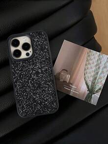 1 件奢华闪光钻石皮革手机壳适用于 iPhone17Air 17 16 15 14 13 12 11 Pro Max Plus X XS XR 7 8 Galaxy S21 S22 S23 S24 Plus S25Ultra A15 A16 A55 A53