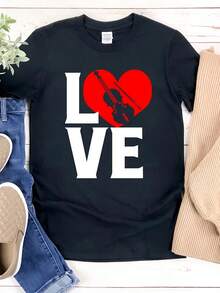 Women T-Shirts - 黑色7 - 查看 1