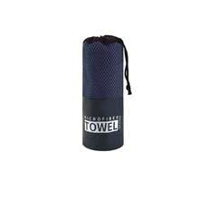 1pc Navy Blue Quick Dry Towel, Ultra-Fine Fiber, Thin & Soft, Super Absorbent, Suitable For Outdoor Sports, Camping, Gym, Yoga, Hiking