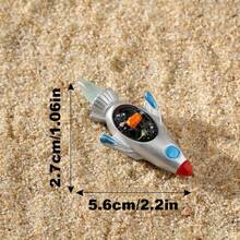 2pcs/1pc Creative Micro Landscape Astronaut Decoration, Cute Cartoon Astronaut Car Ornament, Realistic Astronaut Miniature Figurine For Home Office Decor, Student Gift, Great For Halloween, And Fall Decorations Birthday