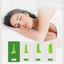 10/24/60/120个聚氨酯慢回弹防噪音耳塞，适用于听力保护、睡眠学习和大声活动