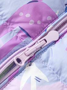 mini bala Waterproof, Oil-Proof, Windproof Down Jumpsuit Warm Baby Winter Outdoor Romper