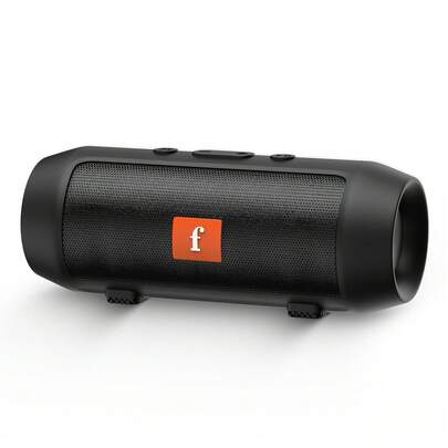 Hallowmas Outdoor Wireless Speaker - Dual-Channel Subwoofer System With Deep Bass, Long-Lasting Battery Life, And Durable Red/ Black Finish For Outdoor Parties And Events Charge Using USB.