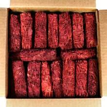 1/2/3pcs Dragon's Blood & Sage Smudge Sticks, Powerful Smudging & Energy Cleansing Set, For Home Cleaning, Aromatherapy, Meditation, Ritual Purposes, Suitable For Halloween, Christmas, Thanksgiving Home Decor & Gifts