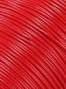 10 米/393.7 英寸多色蜡线，橡胶吊坠绳，皮绳，用于项链、手链和编织绳