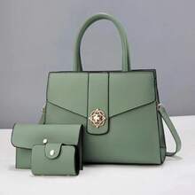 Women Top Handle Bags - 綠色 - 查看 2