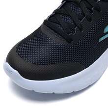 Skechers Women's Go Run Lite Cushioned Breathable Casual Running Shoes 129441-BKLV - Black/Lavender - View 7