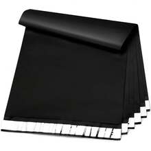 Metronic Poly Mailers 10x13 100 Pcs |   Small Shipping Bags For Clothing |   Mailing Bags For Small Business, Shipping Envelopes,Packing Bags In Black - Black - View 1