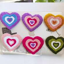 Handmade Punch Embroidery Kits For Beginners, Cartoon Landscape Series Punch Embroidery Coaster, Insulation Pad, Heat Resistant Mat