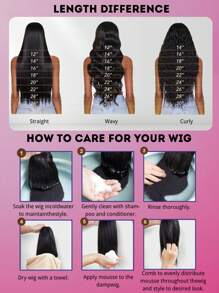 34 英寸 200% 密度 13x4 波浪蕾丝前假发 - #613 金色预烫预拉蕾丝前假发无胶混合发假发 - 高清透明蕾丝前假发带婴儿头发 - 鲍勃假发 8-14 英寸 - 无需胶水无需技巧蓬松波浪人发混合发假发 - 巴西处女波浪中分假发带自然发际线 - 自然外观真发 - S/613 - 查看 12