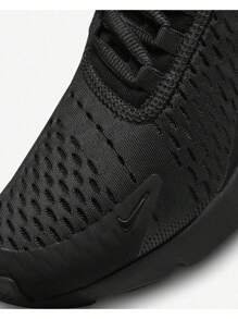 Nike Air Max 270 时尚简约纯色系带透气运动鞋 - 黑色 - 查看 5