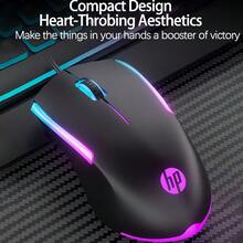 HP Bộ bàn phím và chuột chơi game KM300F Bàn phím cảm ứng cơ Chuột Có thể điều chỉnh 1000DPI Đồng bộ hóa đèn nền đầy màu sắc Cắm và chạy Lựa chọn hàng đầu cho người mới bắt đầu chơi thể thao điện tử - màu đen - Xem 3