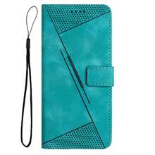 人造皮革梦幻三角形手机壳适用于 Redmi A1 A3 A4 A5 4G 9 9A 9C 10 12 13 10C 12C 13C 14C Redmi Note 13 14 Pro Plus 4G 5G 磁吸翻盖仿皮卡包手机壳防水防震防摔防刮全覆盖