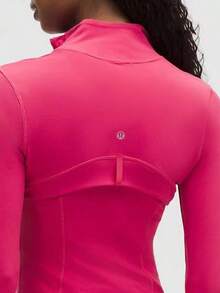 Define Jacket Nulu Raspberry Coulis-For Yoga Gym Running-Sweat-Wicking-Yoga-All Seasons Sport-Spring/Summer-Autumn/Winter-Back To School - Raspberry Coulis - View 5